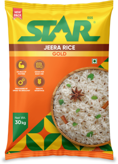 Jeera Rice 30kg Gold front