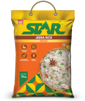 Jeera Rice Gold 10kg Front