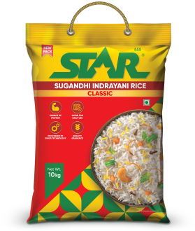 Sugandhi Indrayani Rice 10kg Front